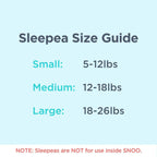 Happiest Baby Sleepea 5-Second Swaddle - small 100% Organic Cotton Baby Swaddle