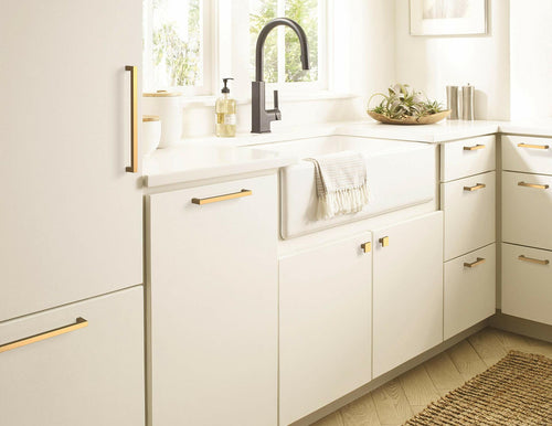 Amerock | Cabinet Pull | Champagne Bronze | 8-13/16 inch (224 mm)