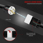 ENERLITES NEMA L5-20P Locking Plug Connector for Generator, Twist Lock Male