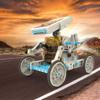 Discovery #Mindblown STEM 12-in-1 Solar Robot Creation 197-Piece Kit with