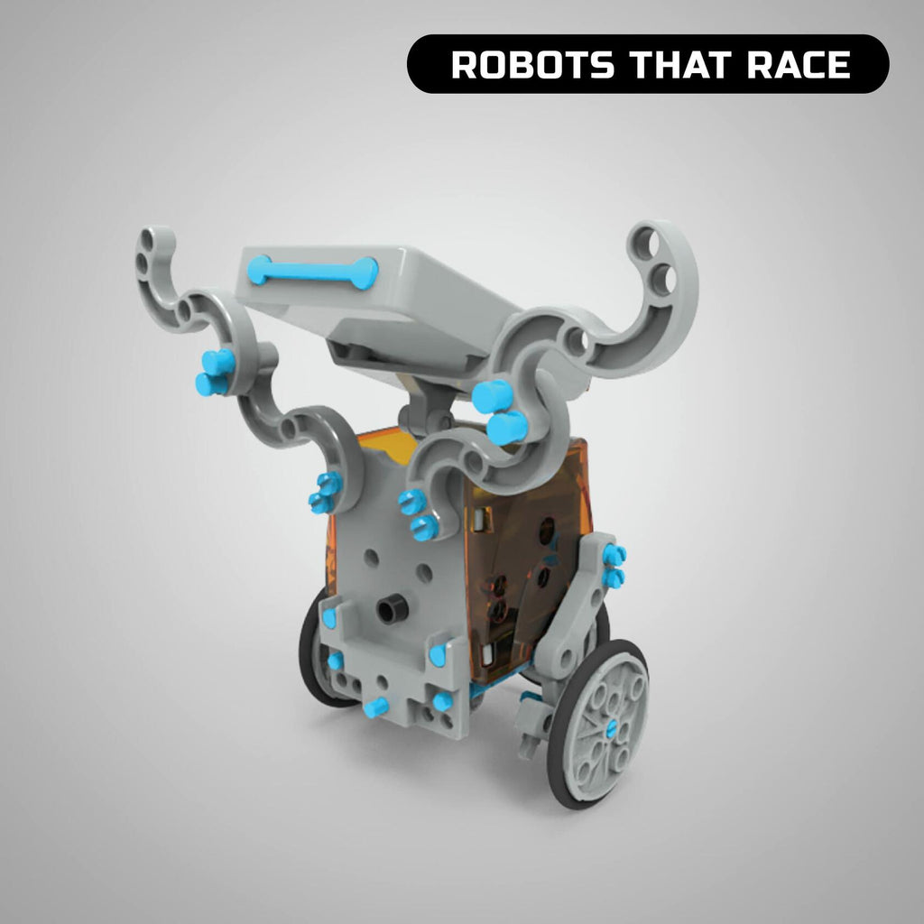 Discovery #Mindblown STEM 12-in-1 Solar Robot Creation 197-Piece Kit with