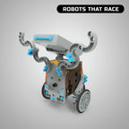Discovery #Mindblown STEM 12-in-1 Solar Robot Creation 197-Piece Kit with