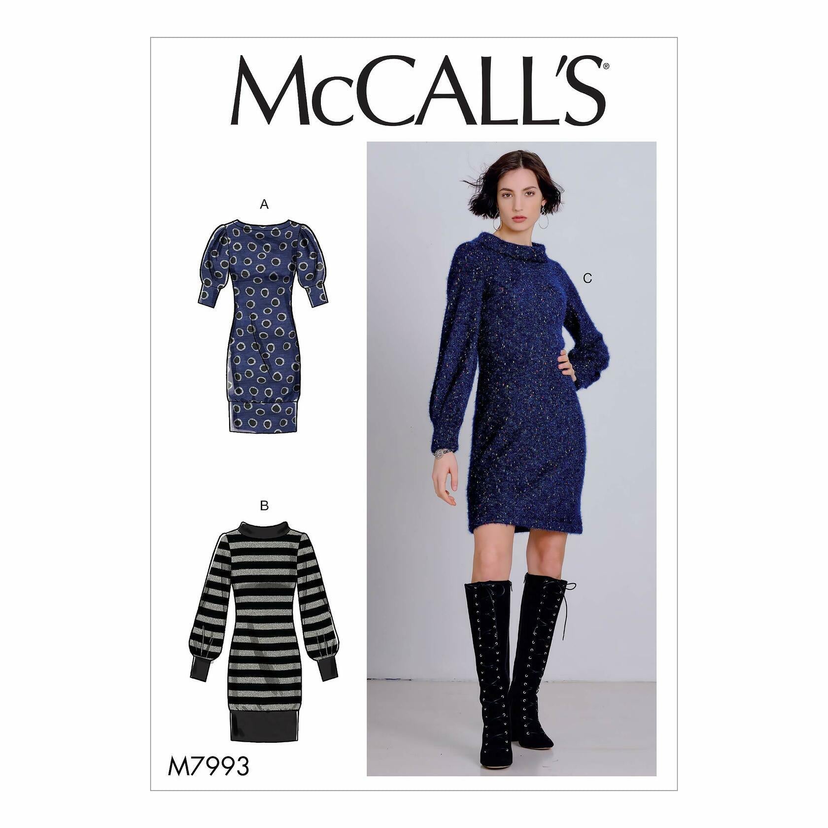 McCall Pattern Company McCall's Women's 3/4 Length and Long Sleeve Pullover