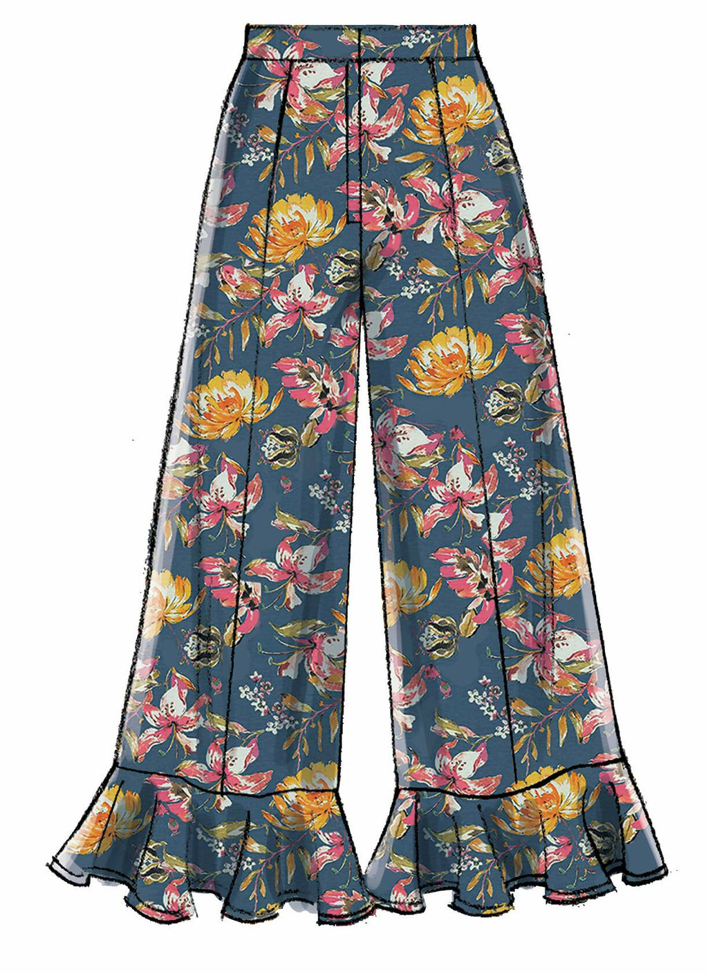 McCall Pattern Company McCall's Women's Shorts and Flared Leg Pants, Sizes 6-14