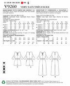 Vogue Patterns V9260 Misses' Romper and Jumpsuit with Cold Shoulder and Lace-Up