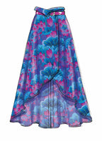 McCall's M7813A5 Women's Shin Length Wrap Skirt Sewing Patterns, Sizes 6-14