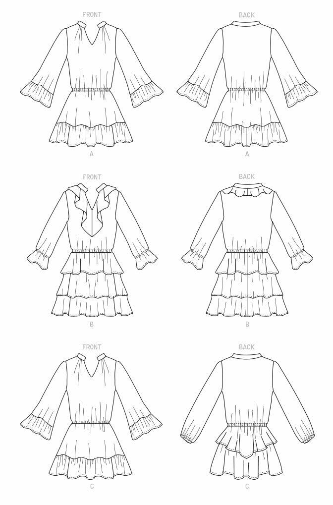 McCall Pattern. 14-16-18-2 14-16-18-20-22.