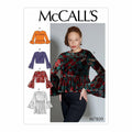McCall Pattern Company McCall's Women's Flared Cuff Blouse Sewing Patterns,