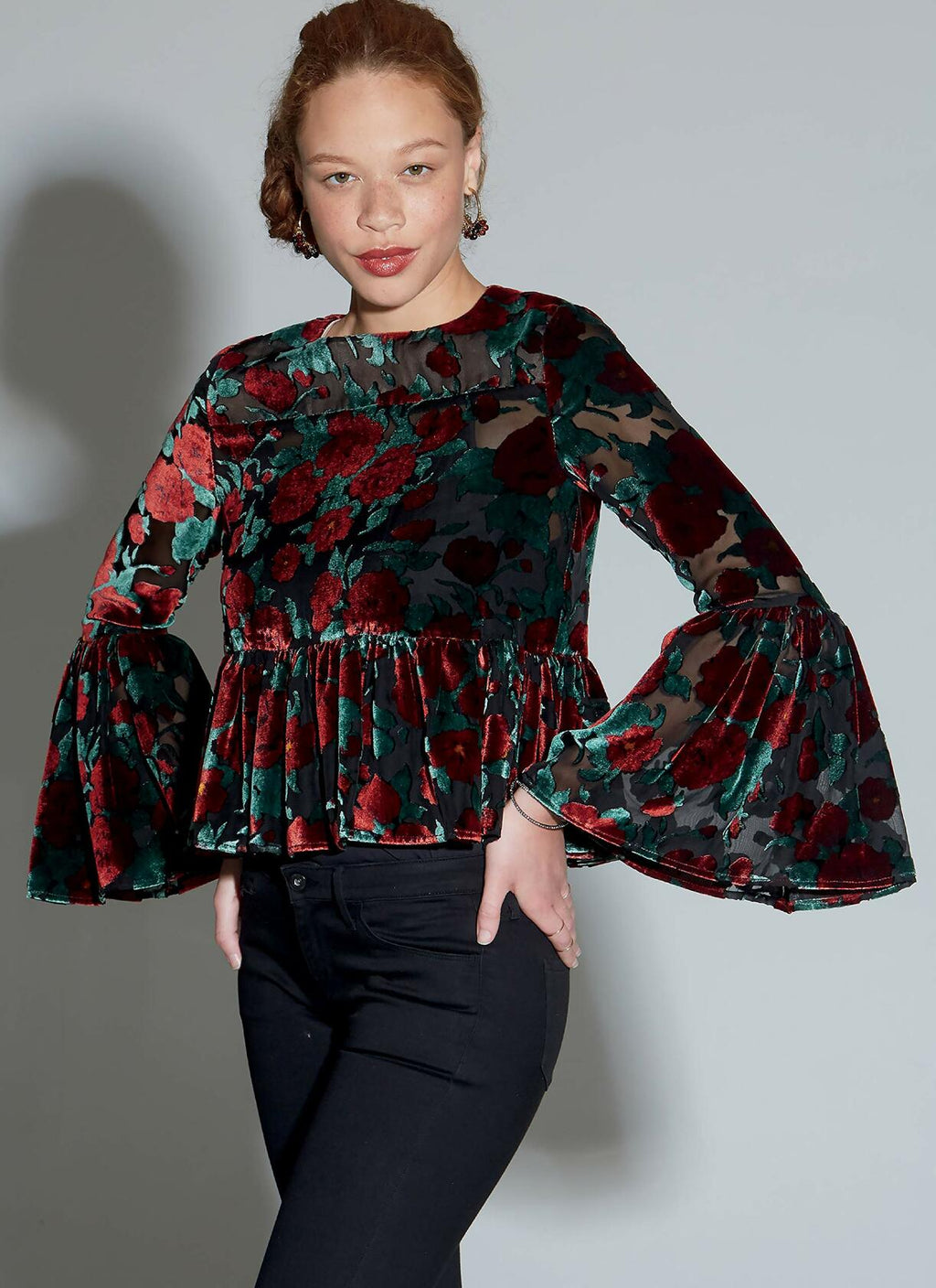 McCall Pattern Company McCall's Women's Flared Cuff Blouse Sewing Patterns,