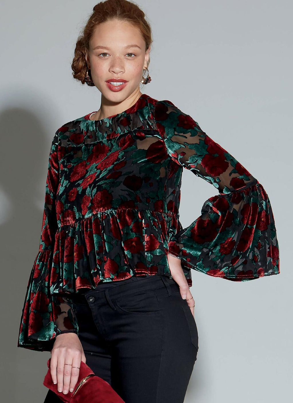 McCall Pattern Company McCall's Women's Flared Cuff Blouse Sewing Patterns,