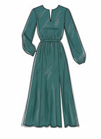 McCall Pattern Company McCall's Women's Loose-Fitting Long Sleeve Dress, 14-22