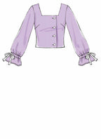 McCall Pattern Company McCall's M7956AD5 Women's Square Neckline Button-Up