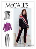 McCall's Patterns McCall's Women's Open Shoulder Shirt and Calf Length Pants,