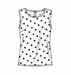 McCall Pattern Company M6927 Misses/Womens Tops and Tunics, Size RR