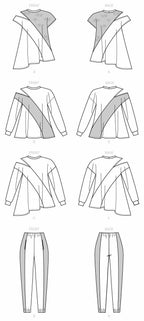 McCall's Patterns McCall's Women's Open Shoulder Shirt and Calf Length Pants,