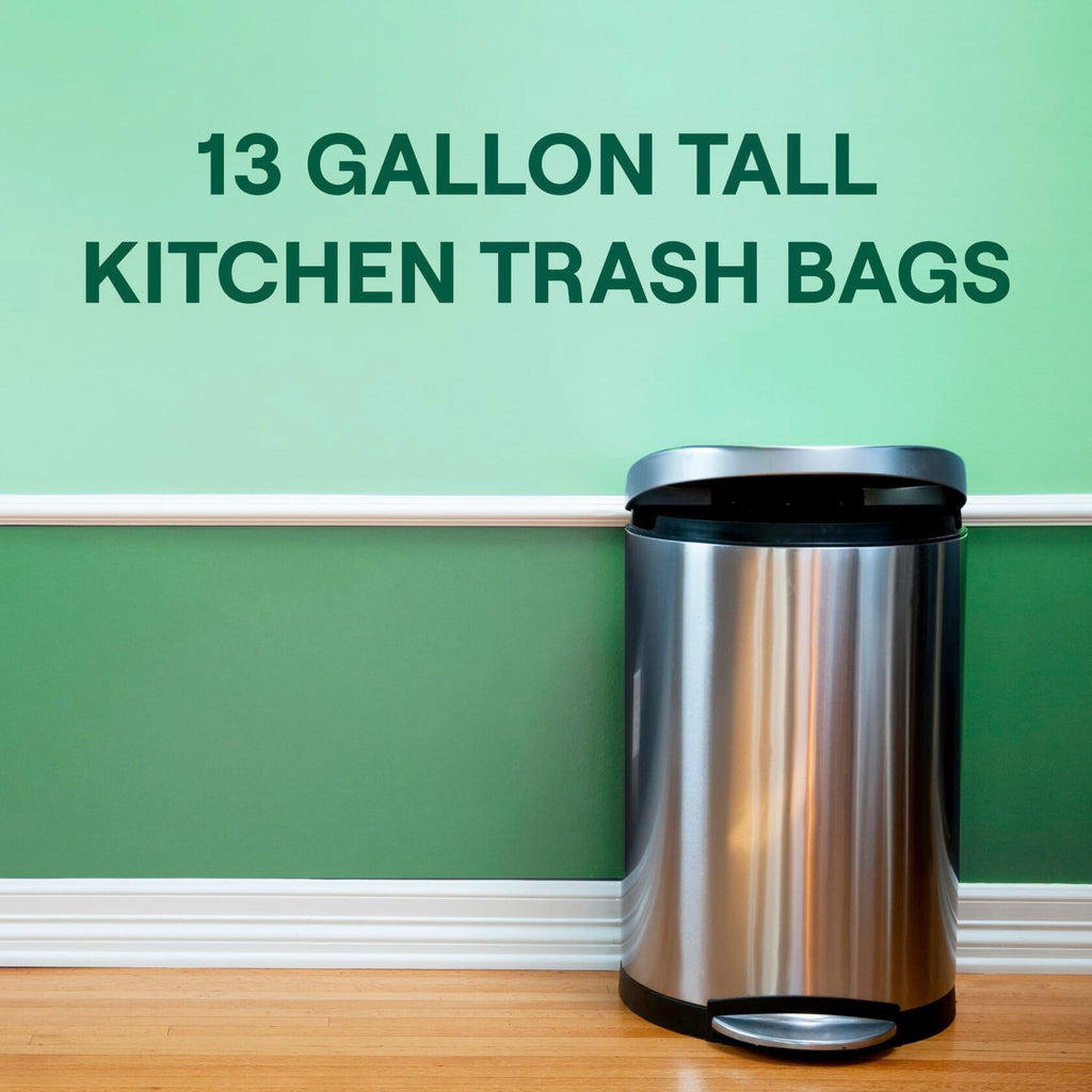 6 Packs of 30 count Seventh Generation 13 Gallon Extra Strong Tall Kitchen Trash