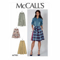 McCall Pattern Company McCall's M79785 Women's Button-Up Long Sleeve Crop Top