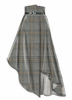 McCall's M7813A5 Women's Shin Length Wrap Skirt Sewing Patterns, Sizes 6-14
