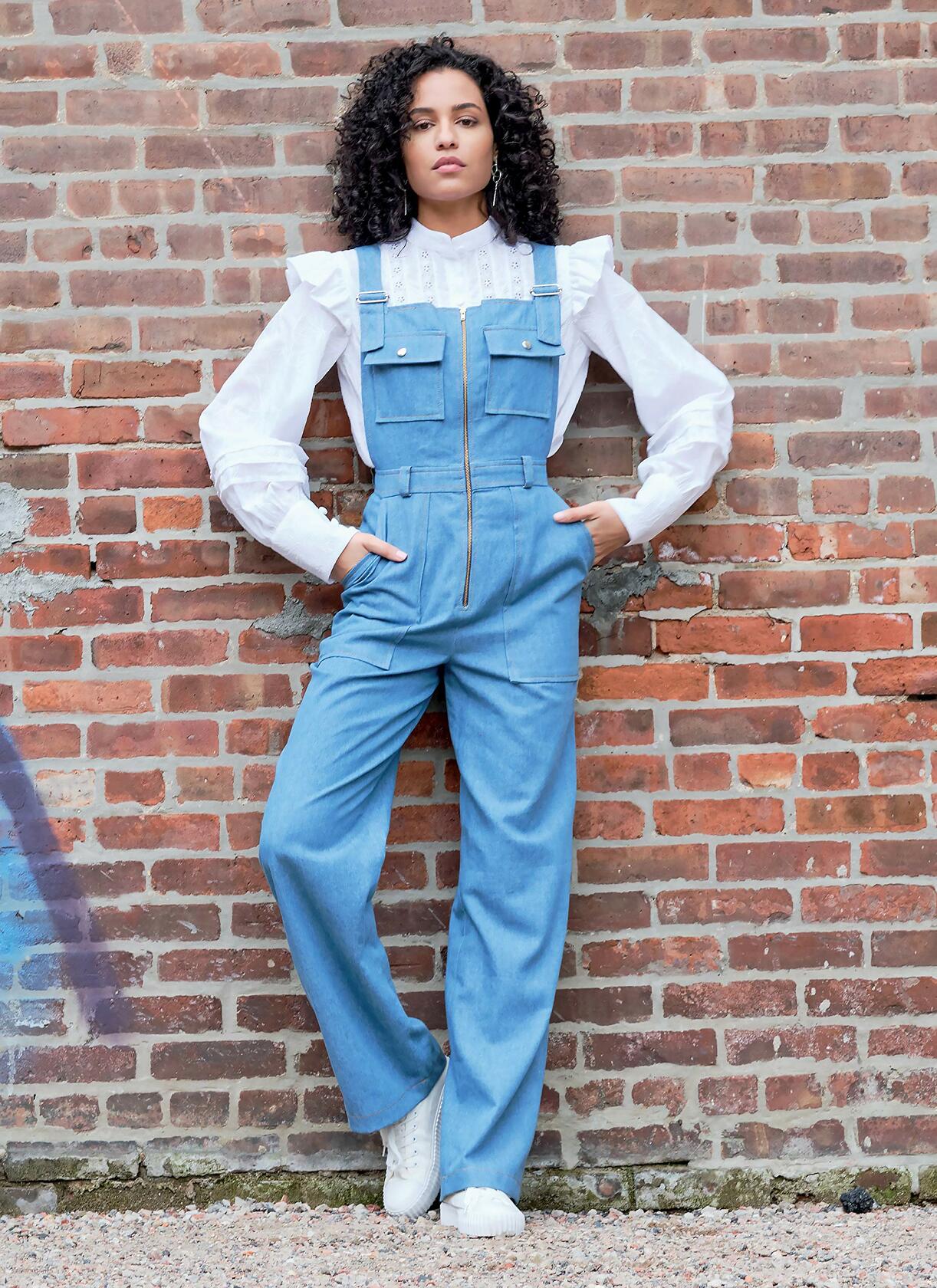 McCall Pattern Company McCall's Women's Long Sleeve Blouse, Romper, and Jumpsuit