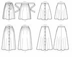 McCall Pattern Company McCall's M79785 Women's Button-Up Long Sleeve Crop Top