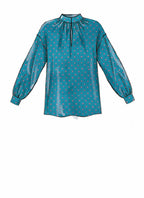 McCall's Patterns McCall's Women's Flared Sleeve Blouse, Size 14-22 Sewing