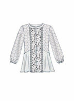 McCall's Patterns Split-Neck, Seam-Detail Tops