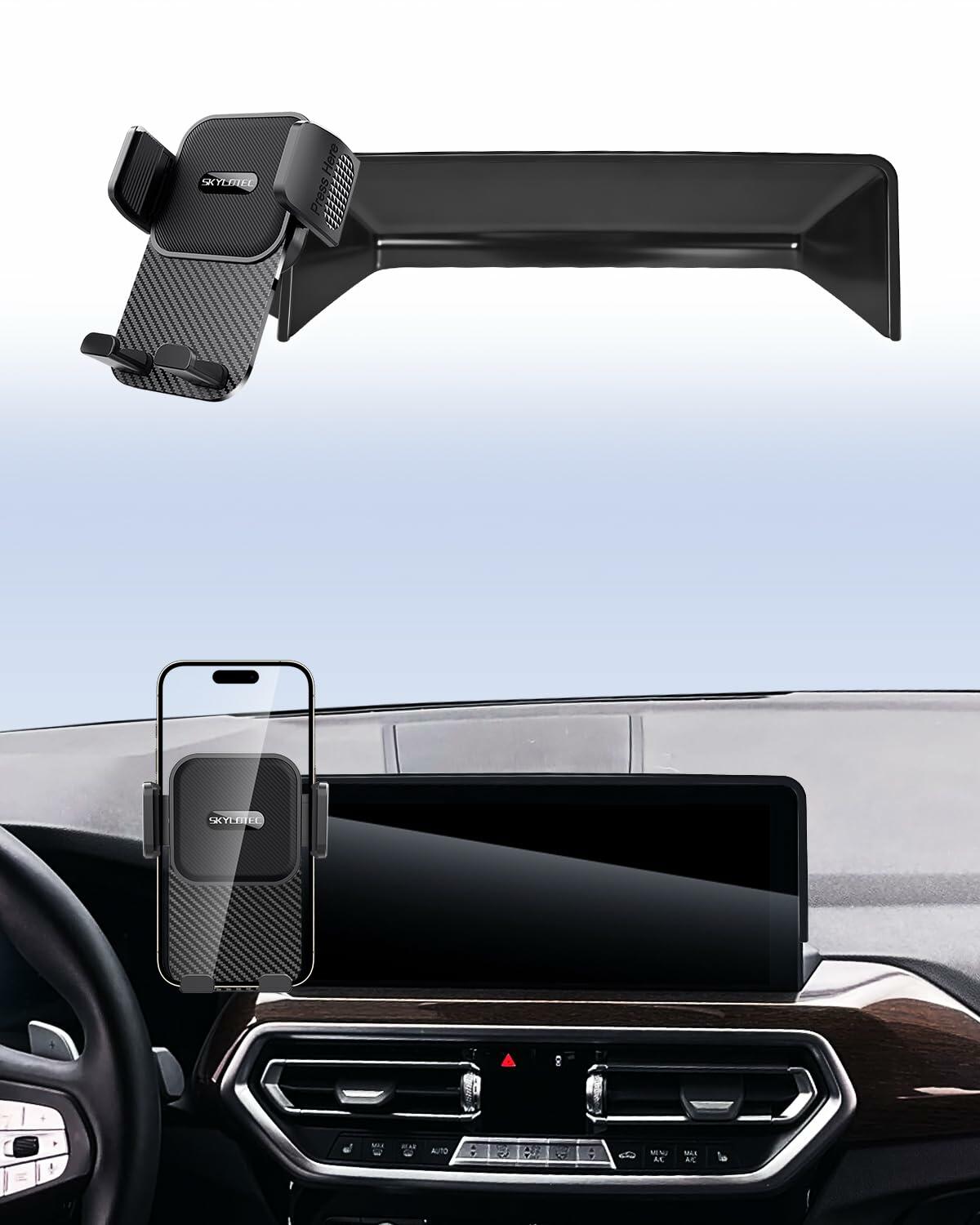 SKYLOTEC Car Phone Holder for BMW X3 X4 2022 2023 2024 Accessories 12.3-Inch