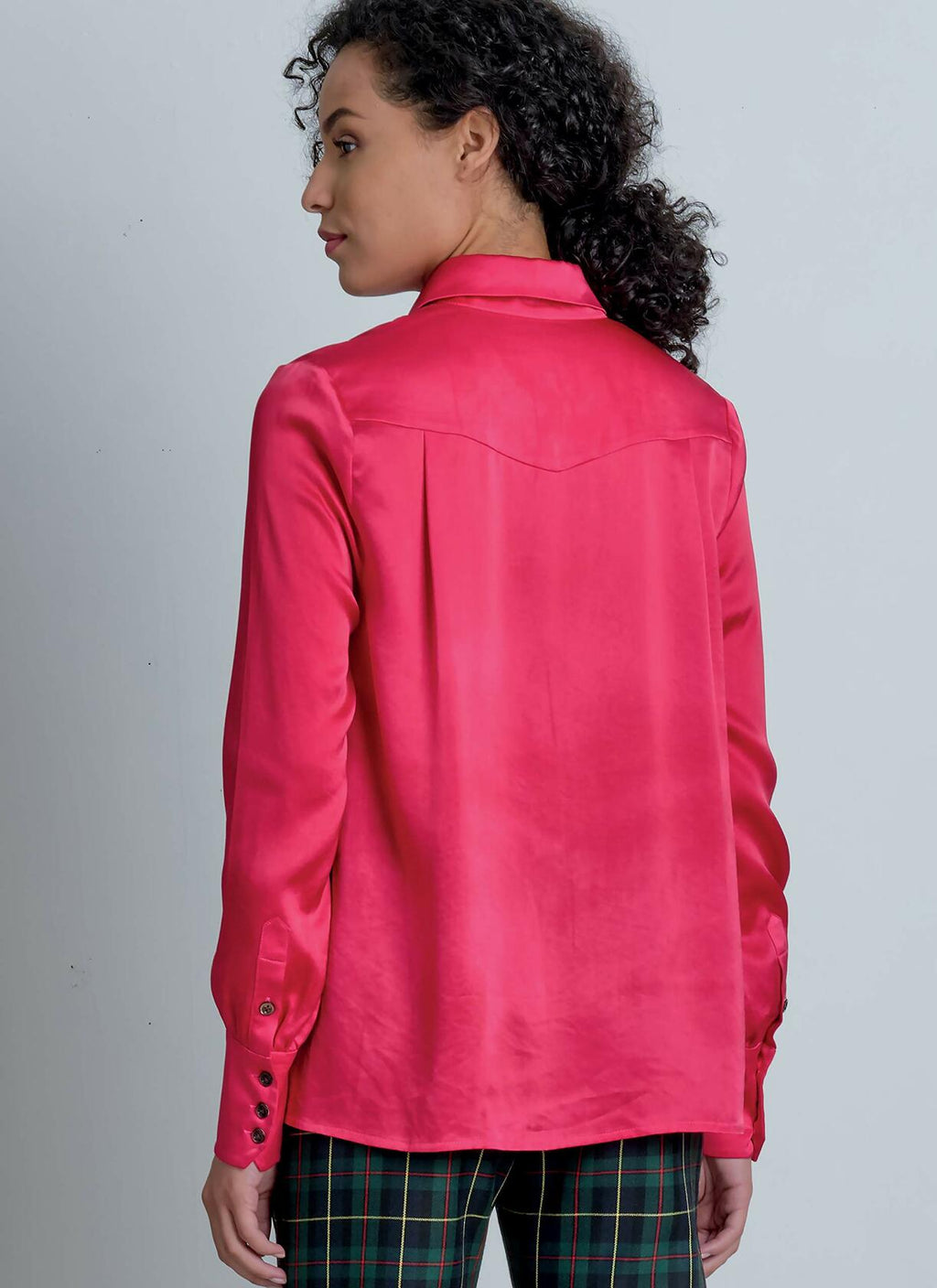 McCall Pattern Company McCall's Women's Button-Up Close Fitting Blouse Sewing