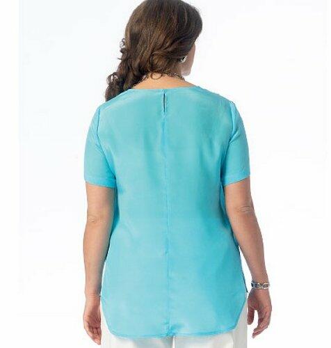McCall Pattern Company M6927 Misses/Womens Tops and Tunics, Size RR