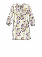McCall Pattern Company McCall's Women's Flared Sleeve Pullover Dress Sewing