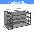 gianotter 4-Tier Paper Organizer With Magazine Holder, Desk Organizers and