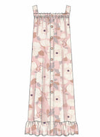 McCall's M7947Y Women's Square Neckline Dress Sewing Patterns, Sizes XS-M
