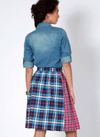 McCall Pattern Company McCall's M79785 Women's Button-Up Long Sleeve Crop Top