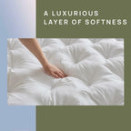 SHOUREN 5 Inch Memory Foam Mattress Topper Full for Back Pain Relief, Extra