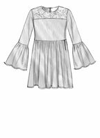 McCall Pattern Company McCall's Women's Flared Cuff Blouse Sewing Patterns,