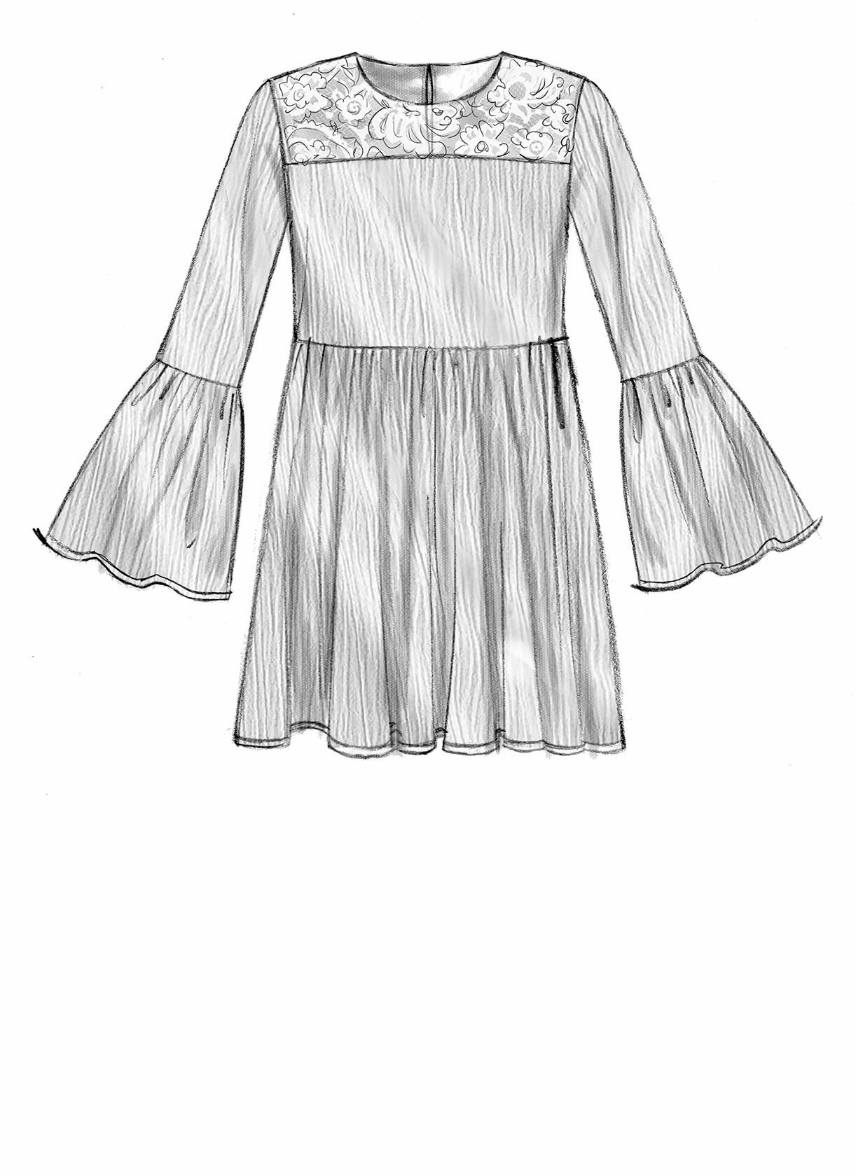 McCall Pattern Company McCall's Women's Flared Cuff Blouse Sewing Patterns,