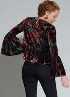 McCall Pattern Company McCall's Women's Flared Cuff Blouse Sewing Patterns,