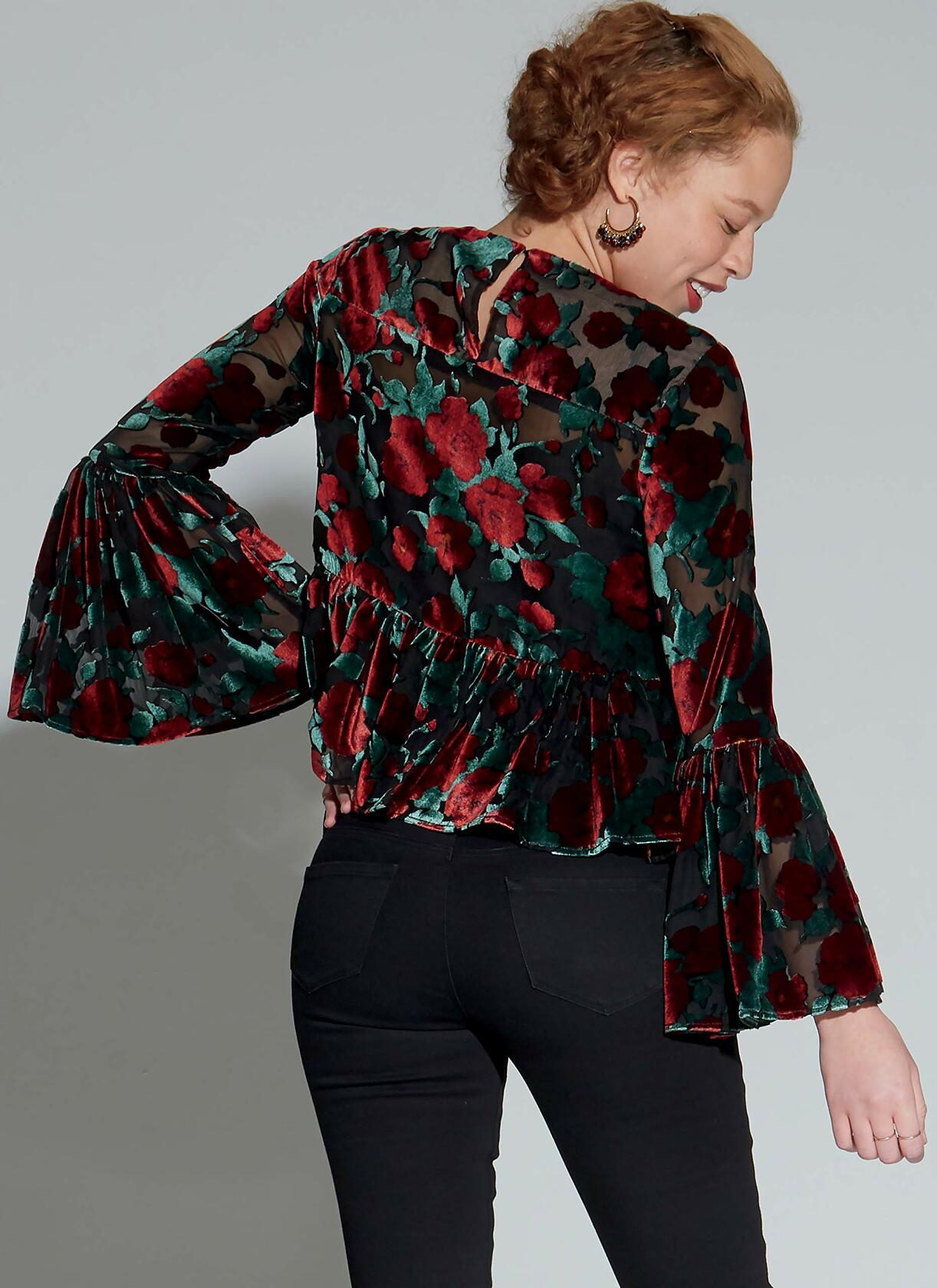McCall Pattern Company McCall's Women's Flared Cuff Blouse Sewing Patterns,