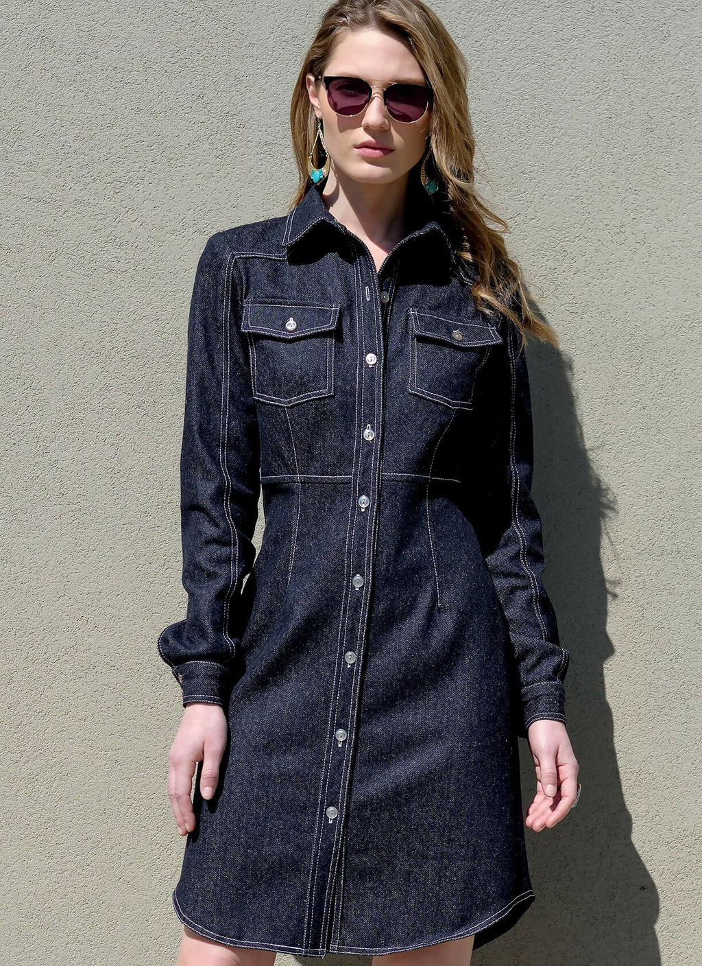 McCall's Patterns McCall's Women's Button-Up Dress, Sizes 14-22 Sewing Pattern,