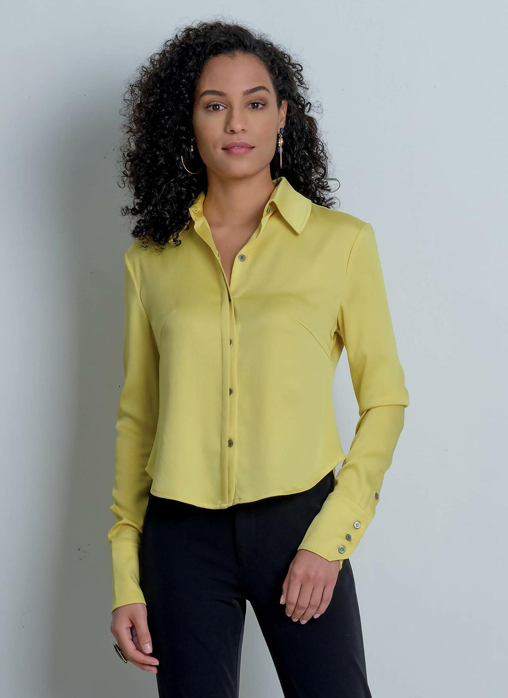 McCall Pattern Company McCall's Women's Button-Up Close Fitting Blouse Sewing