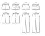 McCall Pattern Company M6930 Misses Shorts and Pants, Size E5