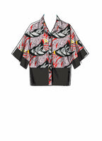 McCall's M8001ZZ Easy to Sew Women's Loose Fitting Button-Up Blouse Sewing