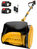 Krmspe Electric Snow Shovel, 21000RPM Cordless Snow Blower, 13" Snow Blower with