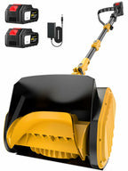 Krmspe Electric Snow Shovel, 21000RPM Cordless Snow Blower, 13" Snow Blower with