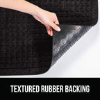 GORILLA GRIP Front Door Mat, 35x23, Indoor Outdoor Ultra Absorbent HydroAbsorb
