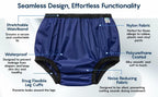 Incontinence Leak-Protection, Washable Pull-On Cover Pant, Advanced