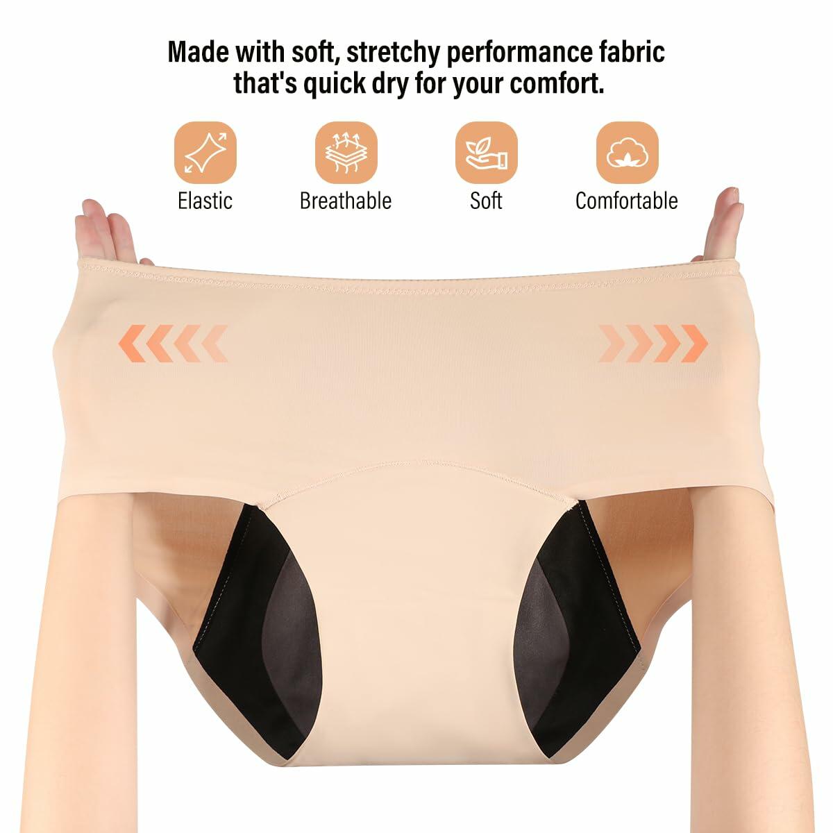 2 Pack Carer Incontinence Underwear for Women, medium  Washable 150ml High