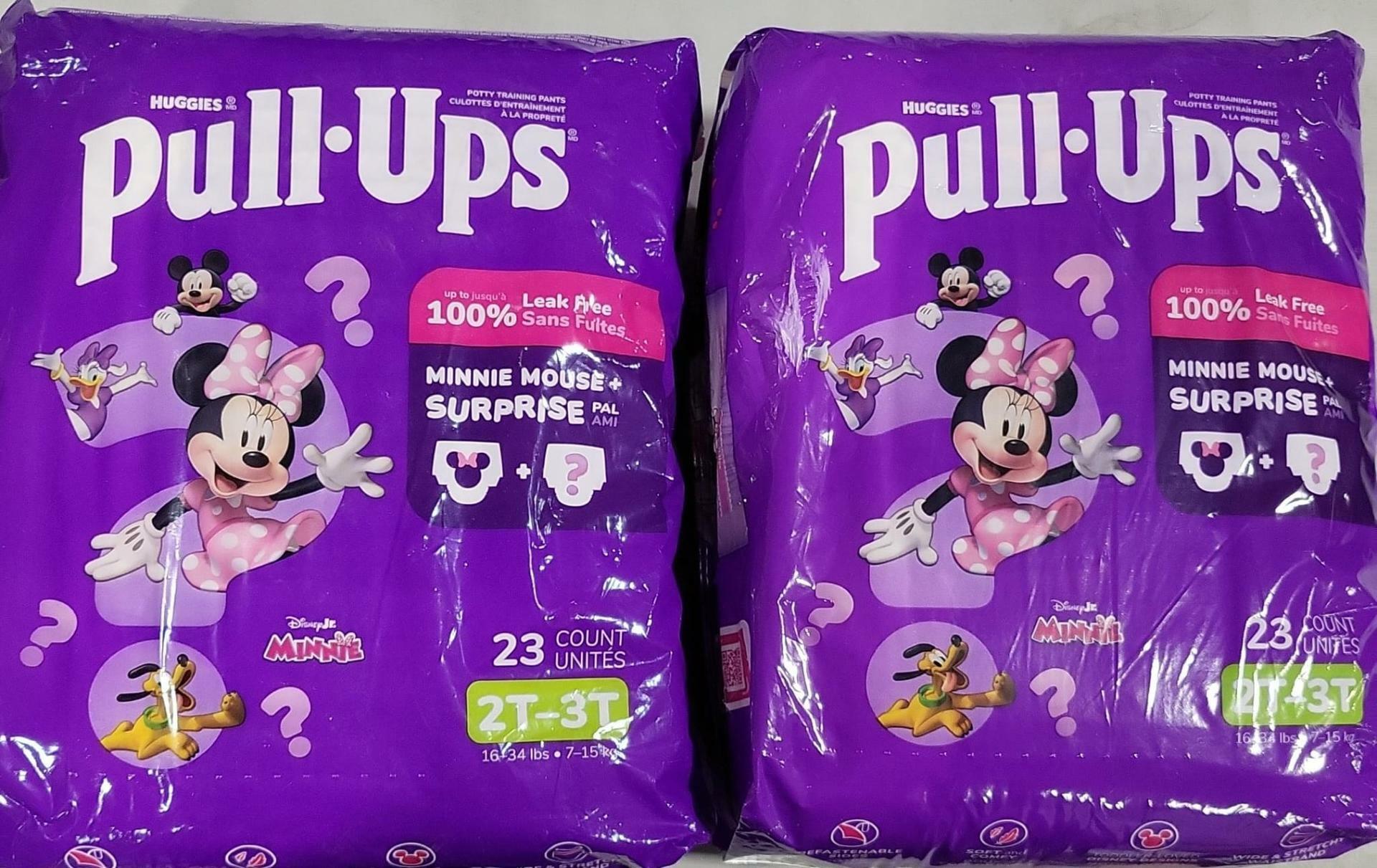 46 Count Pull-Ups Girls' Potty Training Pants, Size 2T-3T Training Underwear