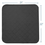 Waterproof Chair Pads for Incontinence, 4 Pack Reusable Seat Protector Pads 22"