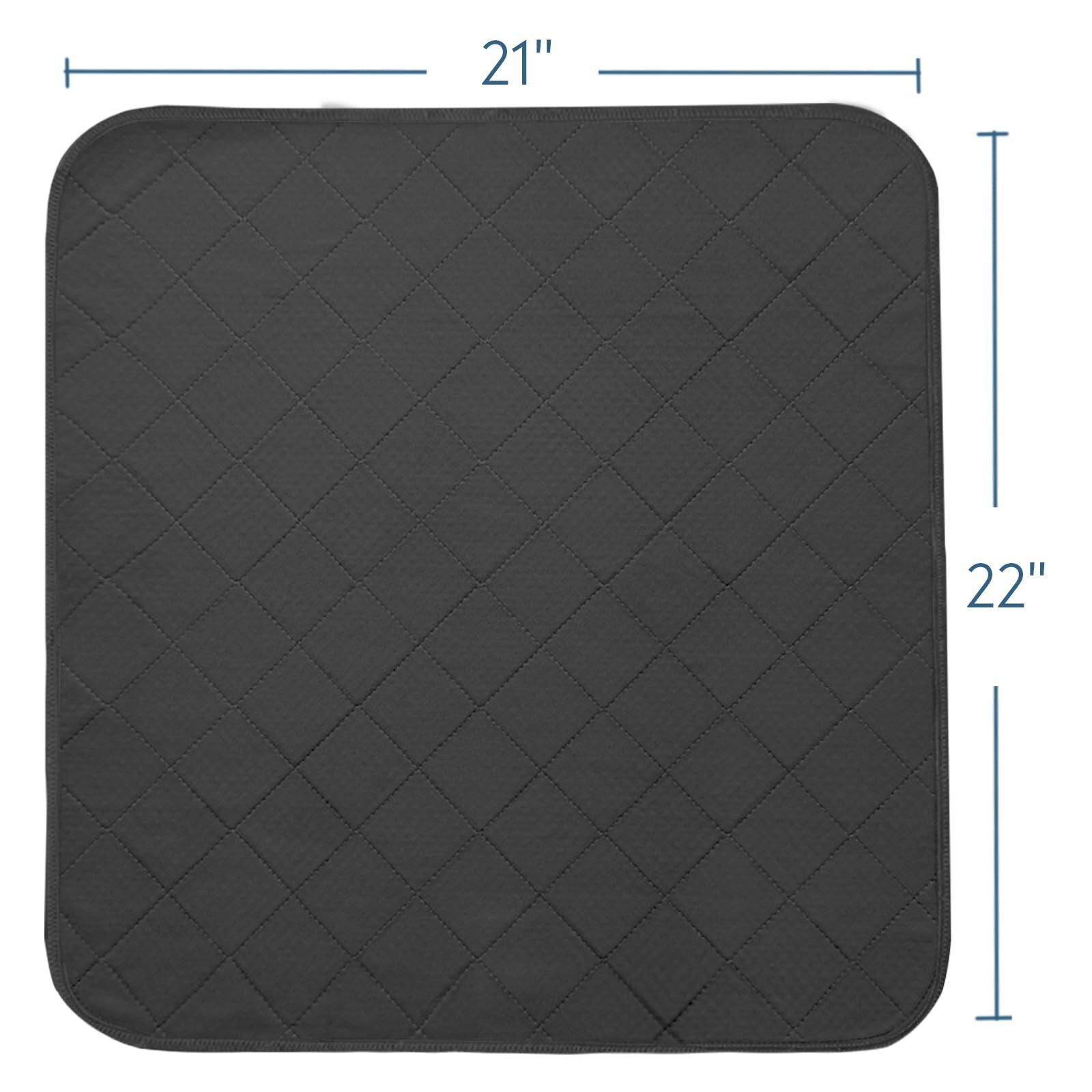 Waterproof Chair Pads for Incontinence, 4 Pack Reusable Seat Protector Pads 22"
